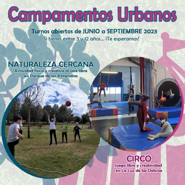 Campamentos urbanos Estarivel 2023 Campamentos urbanos Estarivel 2023