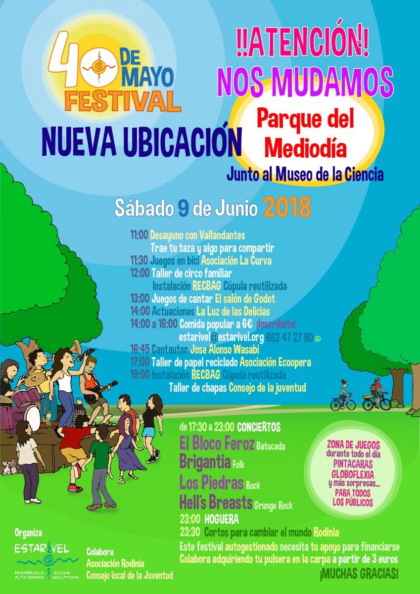 Cartel 40 de Mayo 2018 Cartel 40 de Mayo 2018