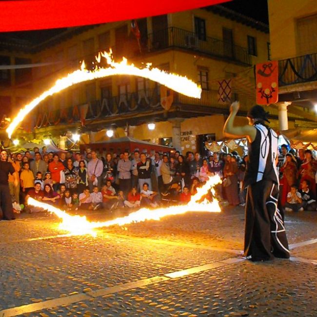 Espectáculo Malabares de Fuego