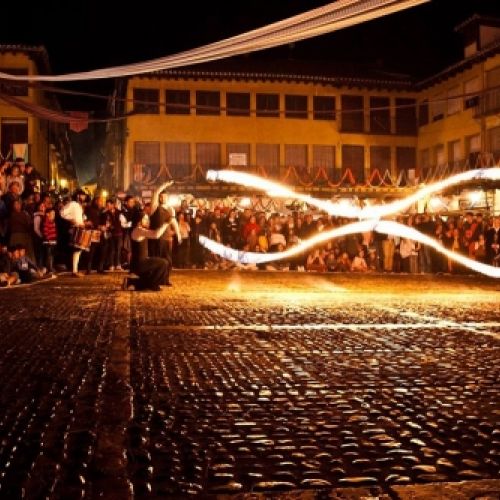 espectaculo malabares de fuego asociacion estarivel