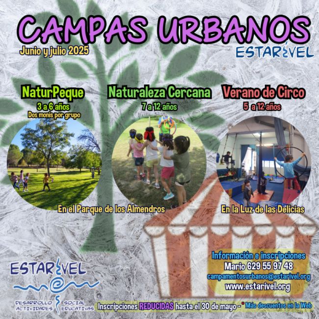 Campamentos Urbanos 2025 Estarivel