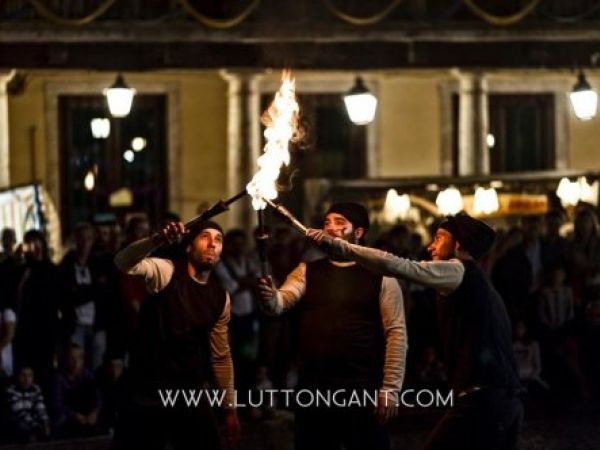 Espectáculo Malabares de Fuego. Asociación Estarivel 1