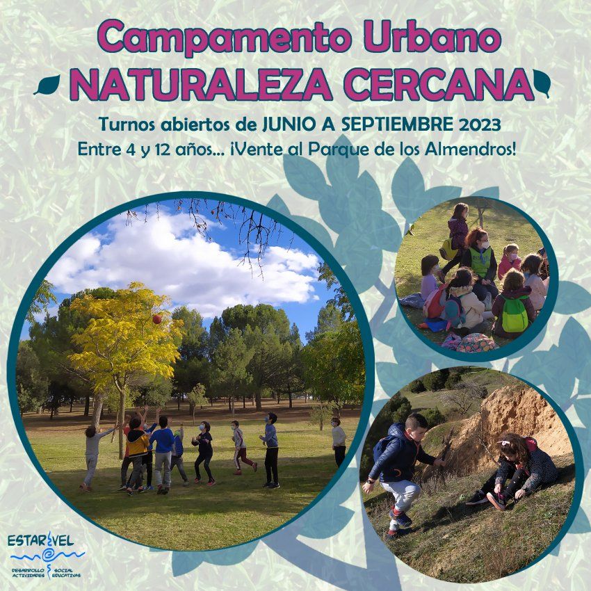 Campamento Urbano Estarivel 2023 Naturaleza