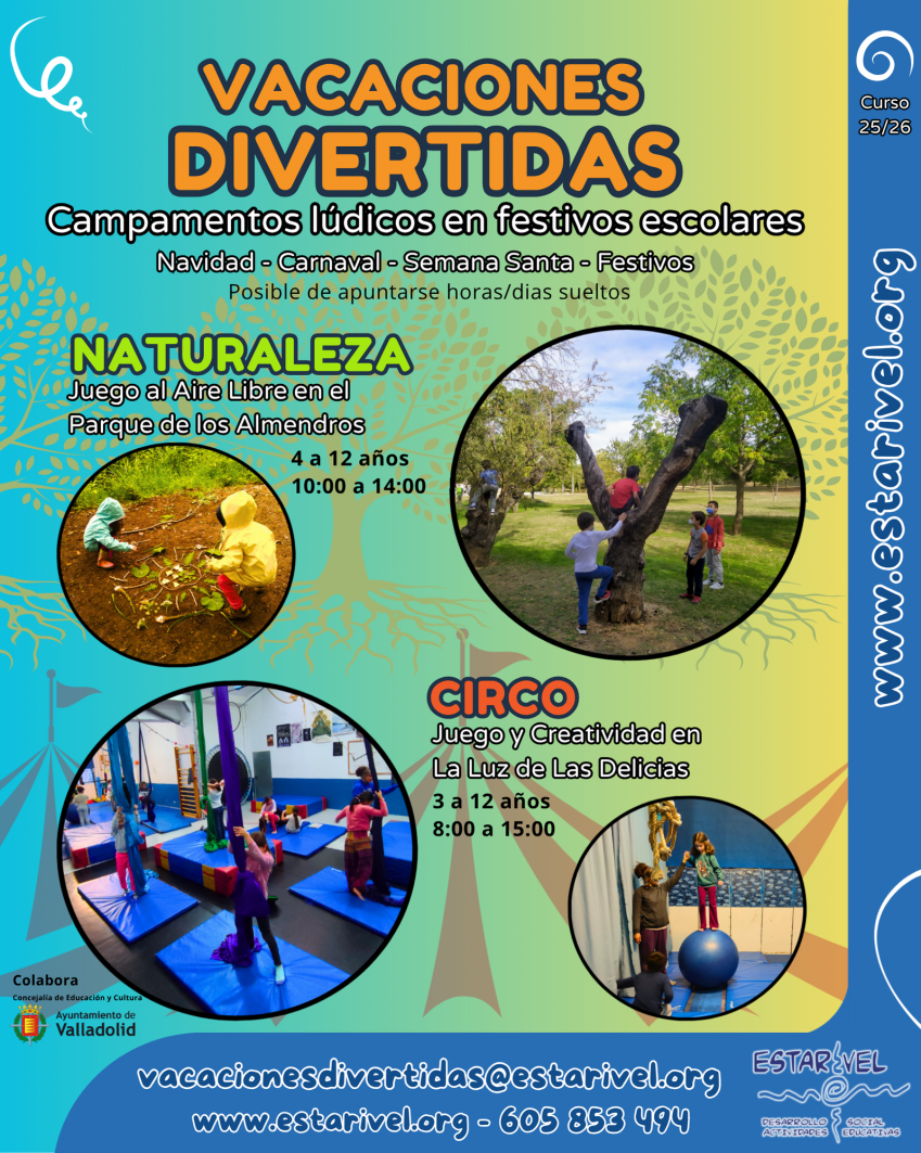 VACACIONES DIVERTIDAS 25 26