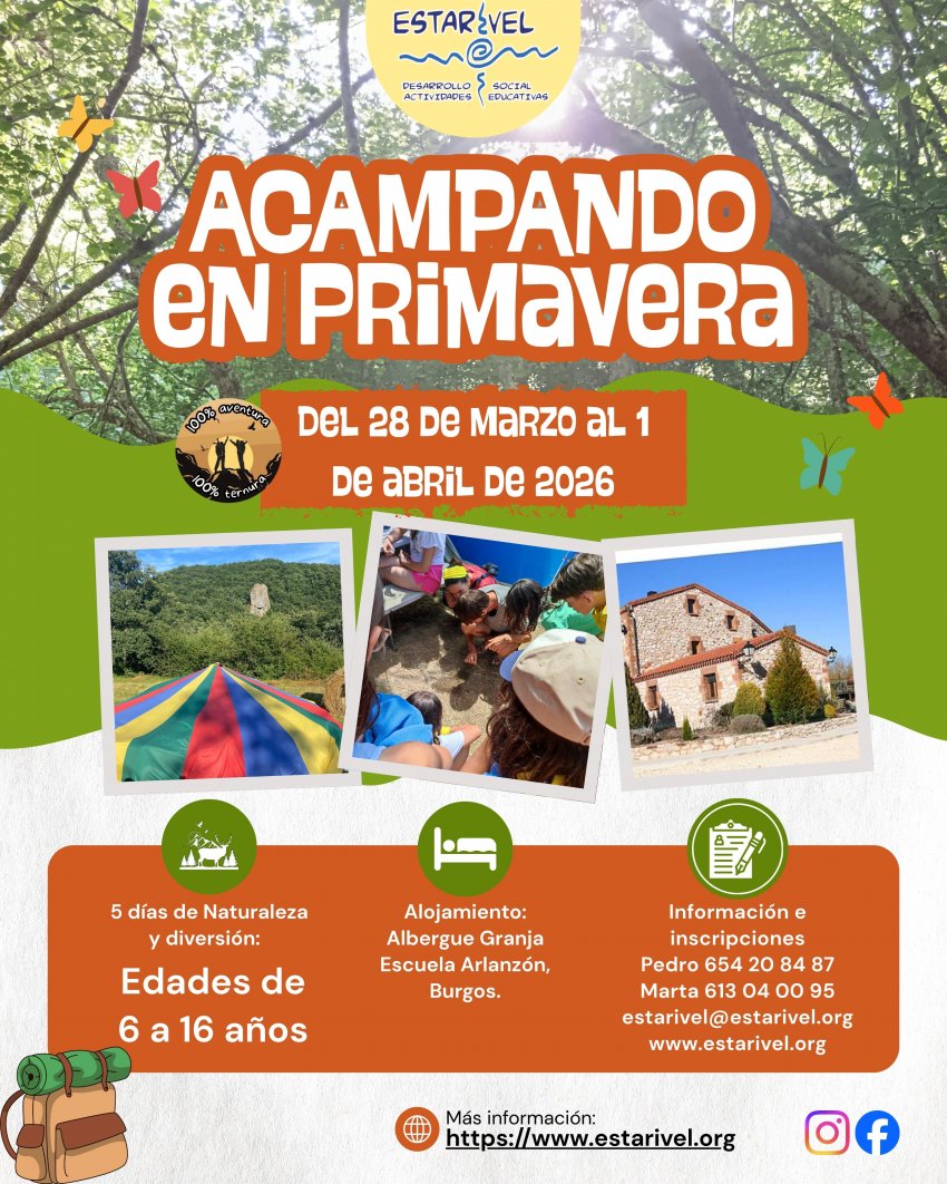 acampada primavera