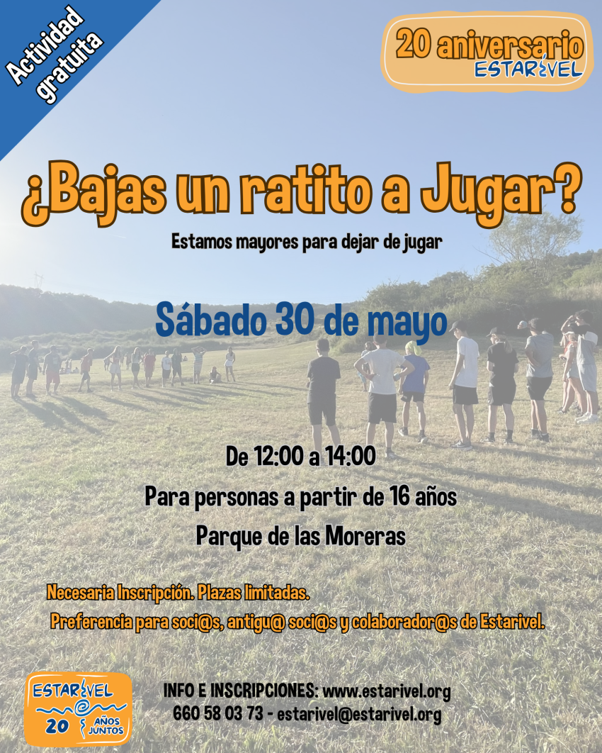&iquest;bajas un ratito a jugar?